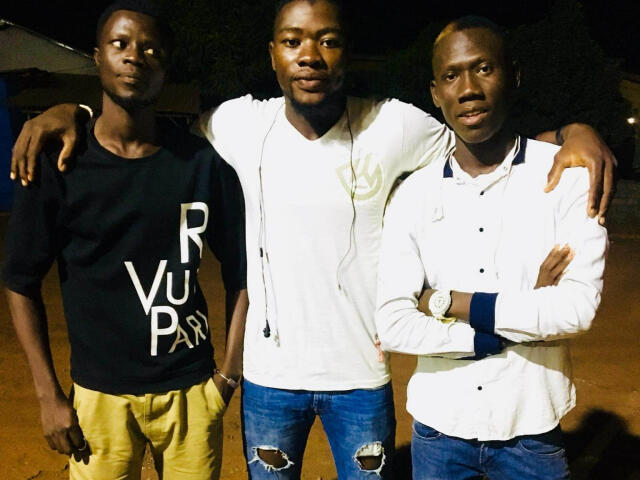 King Farado with 2 Good Friends
